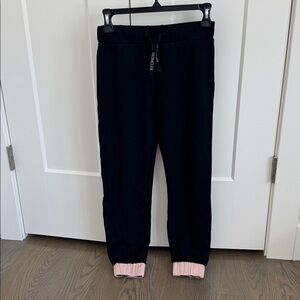 Moncler Girls Black Joggers